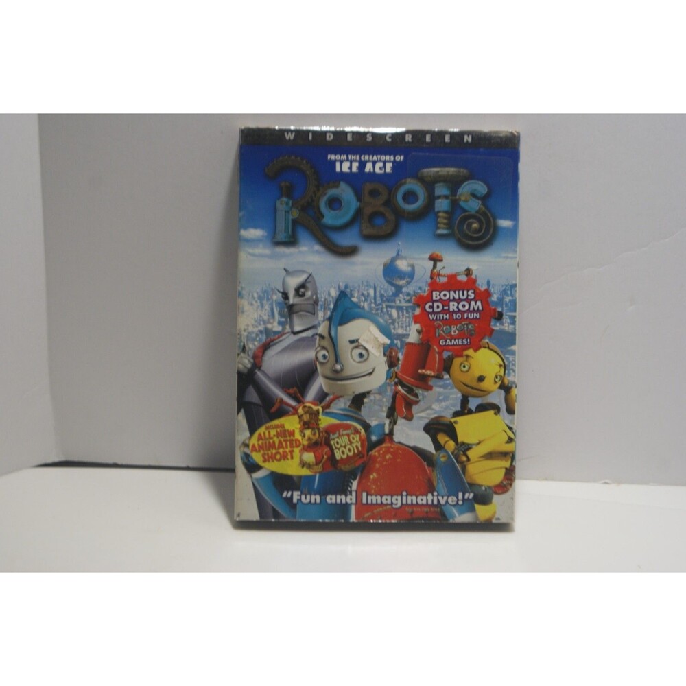 Robots DVD - Widescreen Version Animation Action Adventure W/slipcover